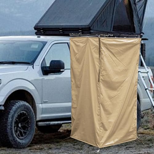 Menolana Carpa Ducha Lateral para Vehículo, Vestidor y Cambio, Tienda para Acampar, Viajes en Carretera miniatura 2