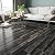 Livelynine Black Vinyl Flooring Planks 32-Tiles 12x12 Waterproof Peel and Stick Floor Tile Bathroom Floor Tiles Self Adhesive Vinyl Plank Sheet Flooring Renter Friendly Kitchen Laminate Linoleum