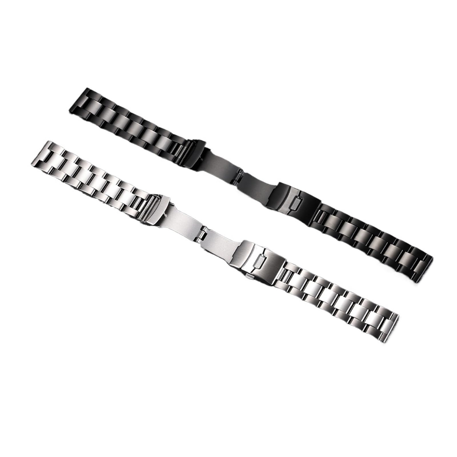 Bransoleta Męska Z Litej Stali Nierdzewnej, Pasek 20 Mm, 22, Metalowy Do Zegarka