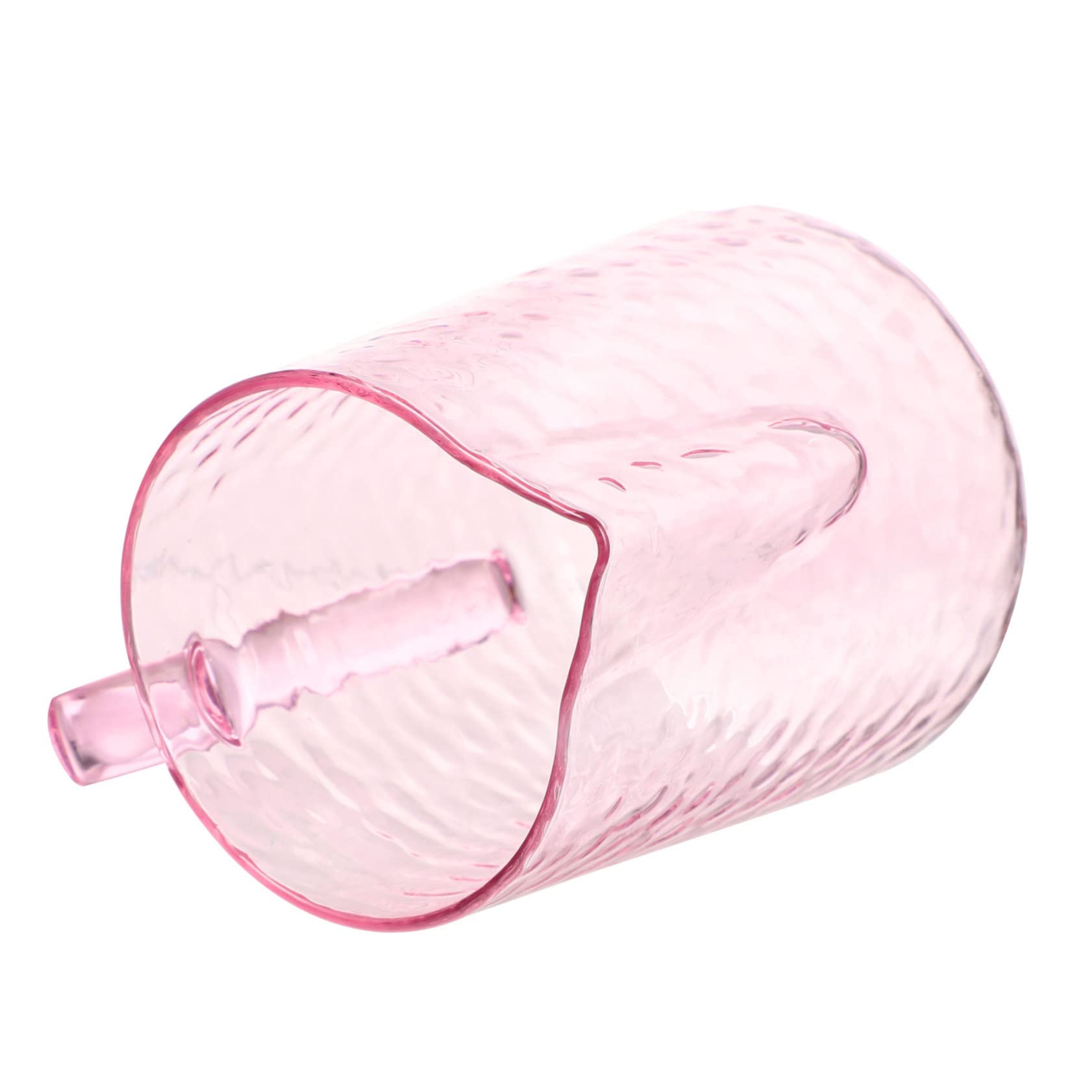 BEBEMOKO 500ml Glass Milk Jug Coffee Pot Portable Server Milk Can Kitchen Gadget Easy Clean