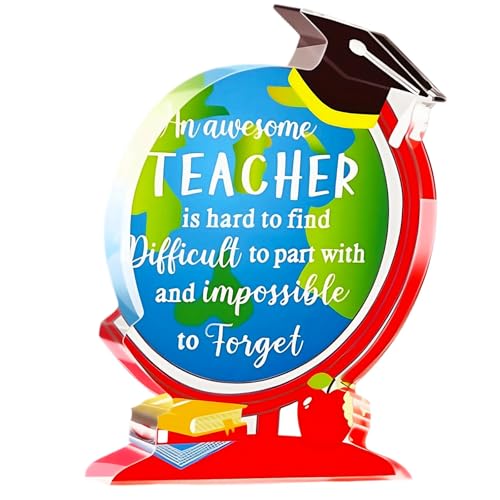 Nuodifan Regalos personalizados para profesores, regalos de agradecimiento para profesores