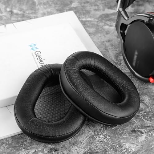Geekria Repuestos Almohadillas para Sony MDR-1R, MDR-1RMK2 Auriculares Almohadillas, Piezas de Reparación con Guía en Video (Negro) miniatura 5