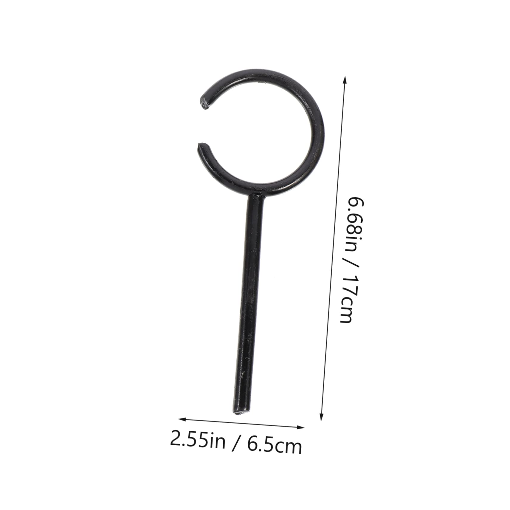 Cabilock Lab Clamp Ring Support Stand Chemistry Experiment Hoop Iron Material Heat-resistant for Flask Flask Support