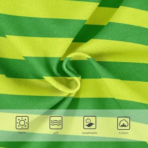 Green Grass Green Stripe Toddler Girls's Underwear 2T3