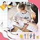 SATINIOR ABC Rechenkette Schulanfang Kette Schulkind Schlüsselanhänger Einschulung Geschenk Schulanfang Zählkette bis 20 für Kinder 26 Alphabet Perlen Grundschule 1 Klasse Mädchen Rechenkette (Rosa)