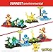 MEGA Pokémon Building Toys Set Kanto Region Team with 130 Pieces, 4 Poseable and Articulated Characters, 2 Inches Tall, for Kids