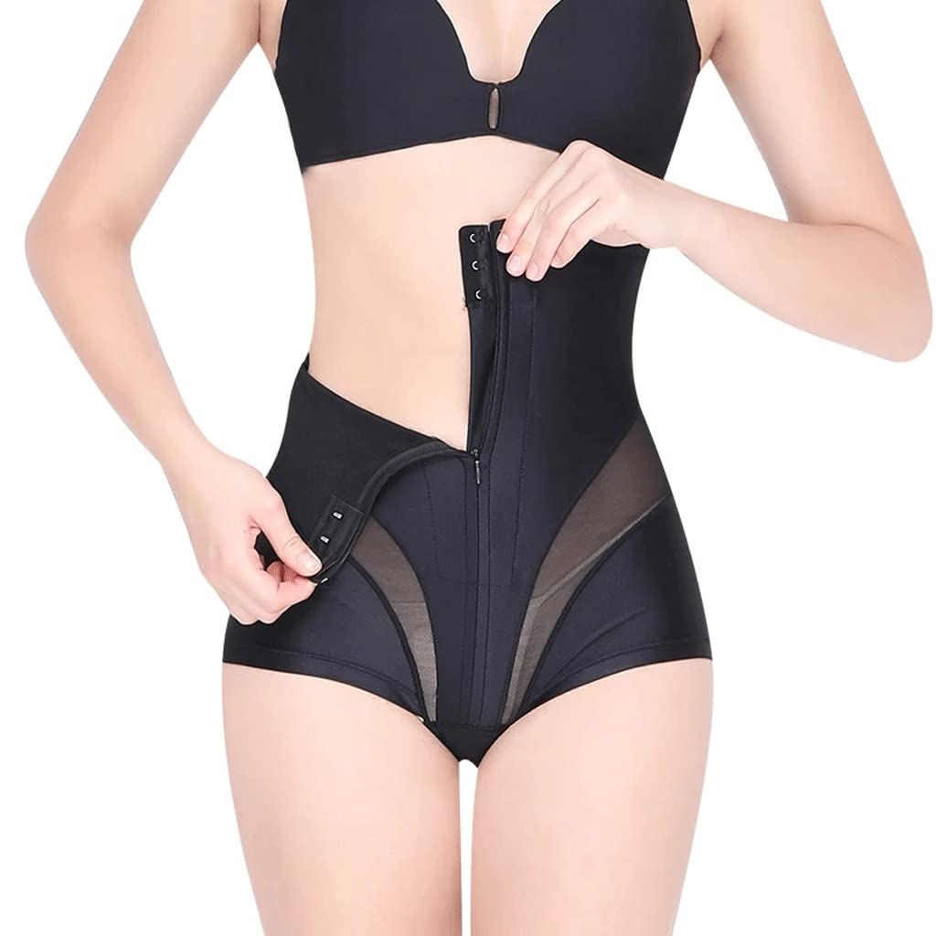 Faja Moldeadora De Cintura para Mujer, Ropa Interior Ajustada, Bragas Moldeadoras De Cintura Alta Sin Costuras, Ropa Interior Moldeadora para Mujer.Black-XXLkod