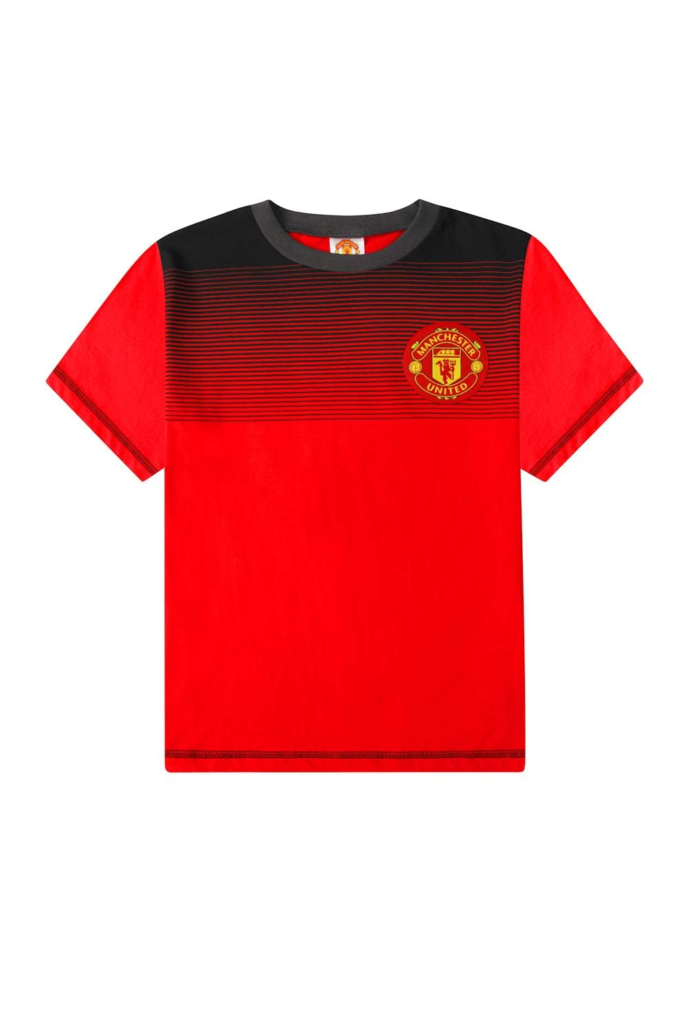 Manchester United Football Club Short Pyjamas Cotton Red Black