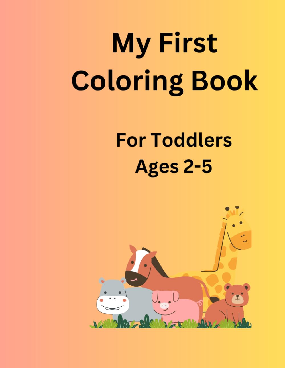 My First Animal Coloring Book