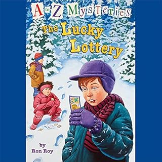 A to Z Mysteries: The Lucky Lottery Audiolibro Por Ron Roy arte de portada