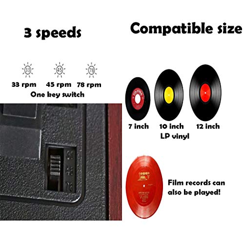 Tourne Disque Vinyle, Platine Vinyle CD, Cassette, AM/FM Radio Et Aux in avec L’encodage USB Port & SD – Télécommande… - Les Beatles, Paul McCartney, John Lennon, RIngo Starr, George Harrison Tourne Disque Vinyle, Platine Vinyle CD, Cassette, AM/FM Radio Et Aux in avec L'encodage USB Port & SD - Télécommande… – Image 4