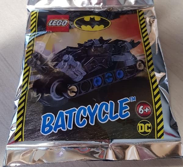 LEGO DC Super Heroes Batcycle - Juego de papel de aluminio 212222 (empaquetado)
