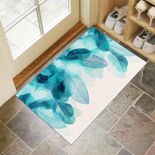 Tapis d'entrée absorbant lavable en machine avec microfibres douces - 3