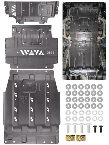 Full Skid Plate Kit with Engine & Transmission Protection Plate