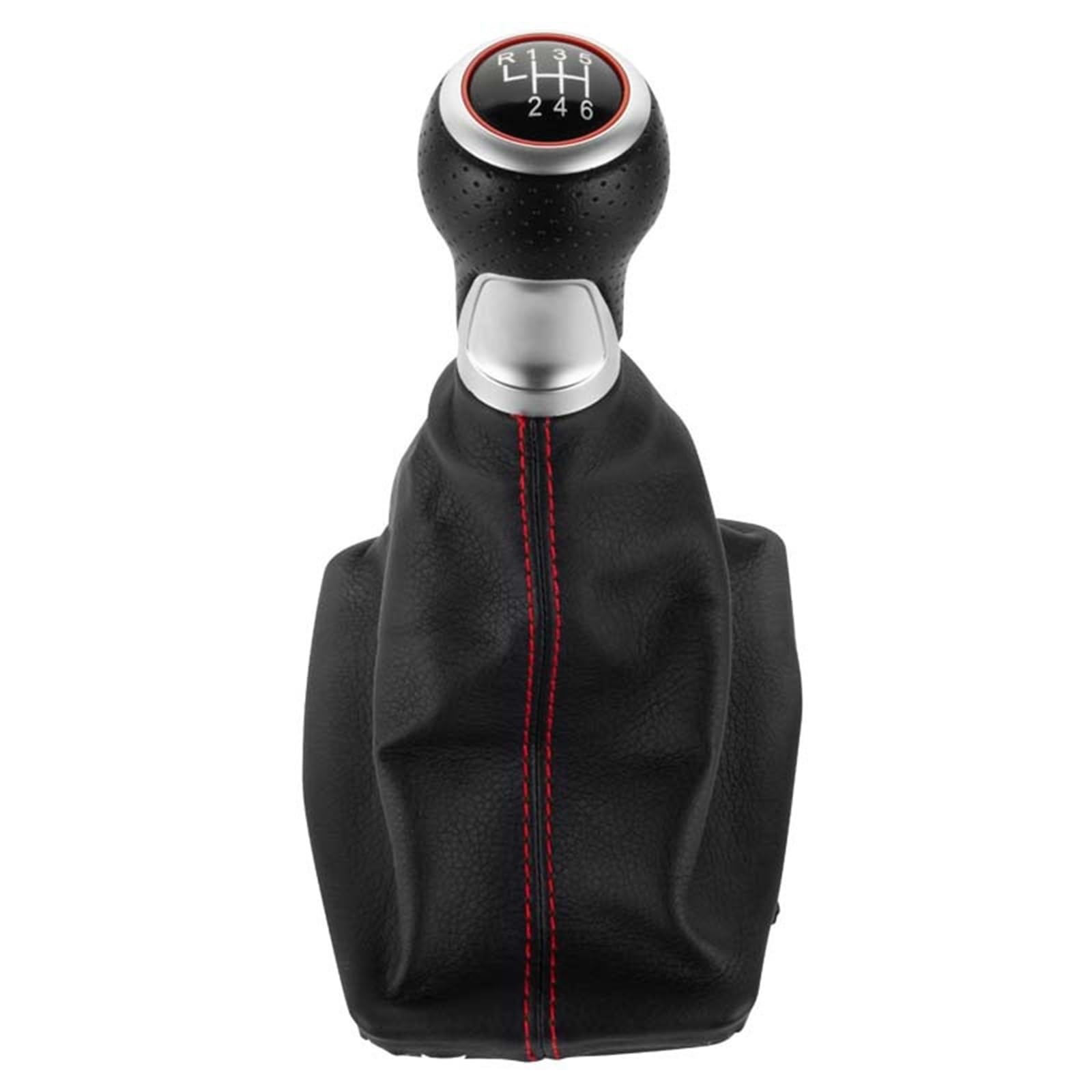 ZNCOJL Car Gear Stick Knob for Audi A5 A4 S4 Q5 S Line 2007-2015 5/6 Speed Shift Knob Head Rod No Modification Required(for 6 Speed)