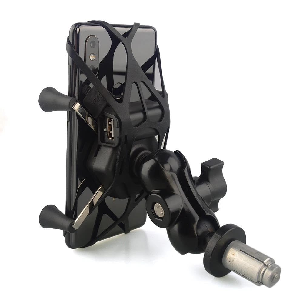 Soporte Móvil Bicicleta para F5 para CBR650F para VFR1200 para CBR 650F para VFR 1200 Soporte para Teléfono con Navegación GPS Soporte para Marco De Motocicleta Soporte Teléfono Bici
