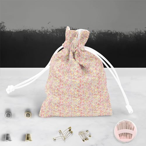 Image of ArtzFolio Abstract Doodles D1 | Pouch Wrist Potli Bag | Bag for Weddings & Casual Parties