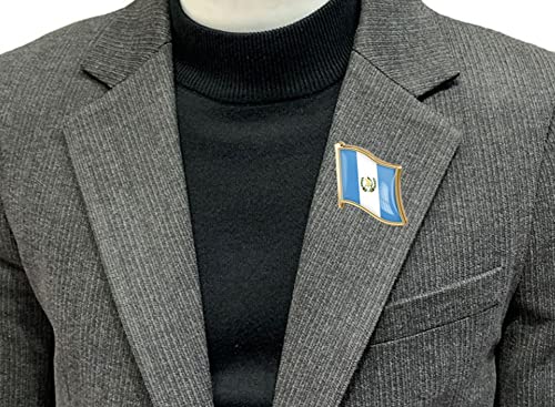 Image of vmcoatdu Country Flag Pin Badge International Travel Brooch Metal Alloy Souvenir Pin for Hat Clothes Backpack