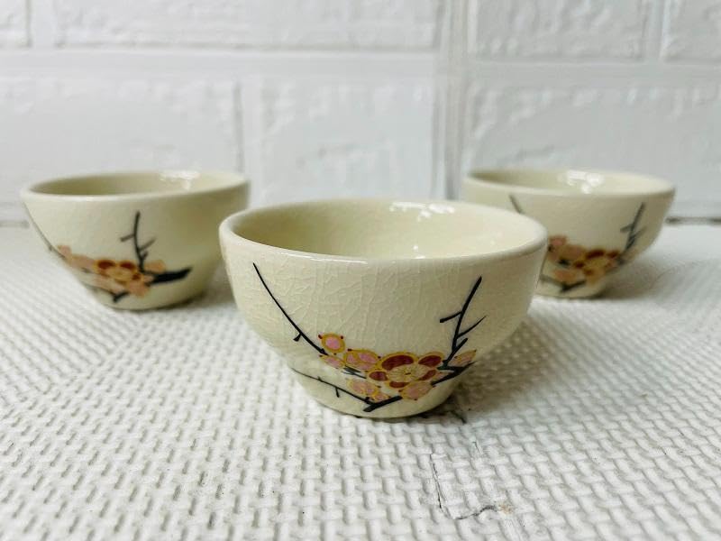 Amazon.co.jp: Y 薩摩焼 白薩摩 錦江陶芸 酒器 4点 とっくり おちょこ