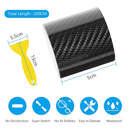 URAQT Pellicola Adesiva per Auto 6D, Pellicola