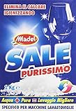 Madel Sale Purissimo - Sal granular para lavavajillas que limpia y elimina la cal - 1kg