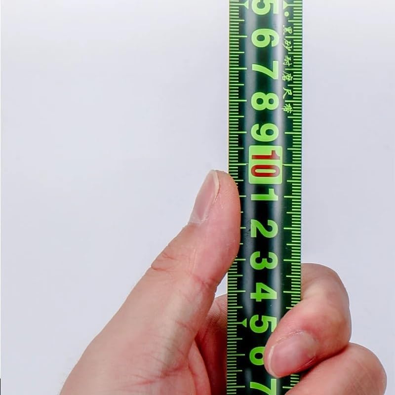 Metro a Nastro metrico di precisione Righello Fluorescente autobloccante Righello di misurazione Nastro di misurazione Righello for Metro allargato (Color : 5m x 25mm)