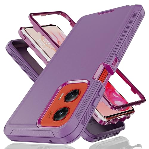 Coque Moto G Stylus 5G 2024 YmhxcY protection antichoc violette