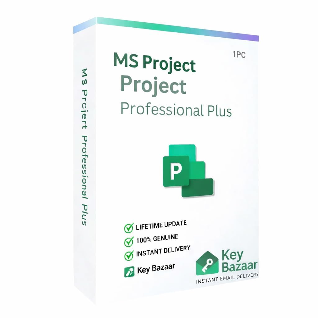 MS Project Professional Lifetime License Key for Windows (1 PC) | Quick Installation Support | 1-Year Warranty (2019, Windows)-image-4