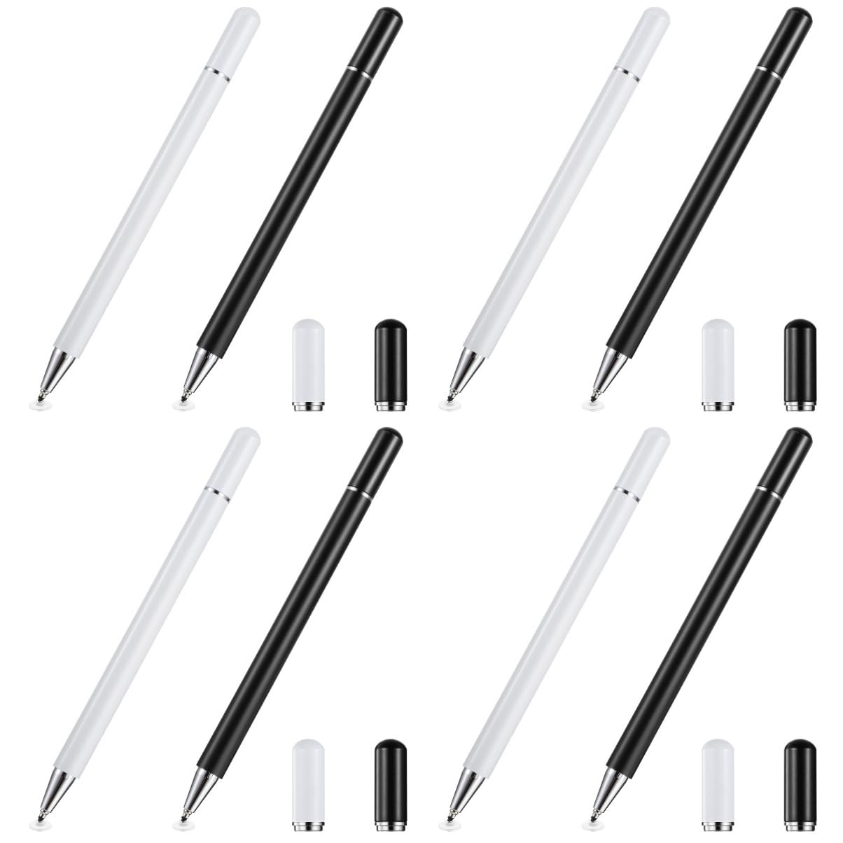 Housoutil Juego De 4 Lápices Ópticos Ergonómicos para Pantalla Táctil De Precisión para Smartphones (2 Unidades X 4)