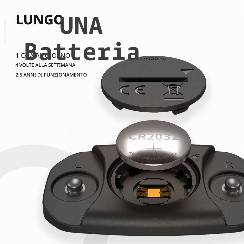Magene H303 Heart Rate Monitor, Heart Rate Sensor Chest Strap, Protocol Ant+/Bluetooth, Compatibile con iOS/Android Apps