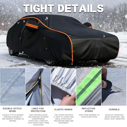 Funda Coche Impermeable para Jaguar XF 2007-2024 exterior 5