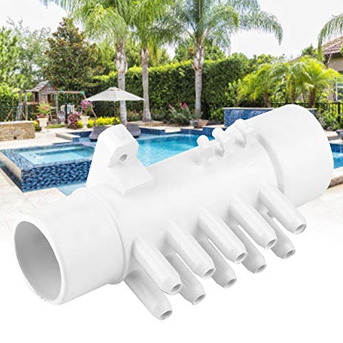 Accesorios de Soplador de Aire de Spa de 10 Orificios para Terapia de Agua de Piscina, Conector de 1,5 Pulgadas/10 Mm para una Máxima Relajación