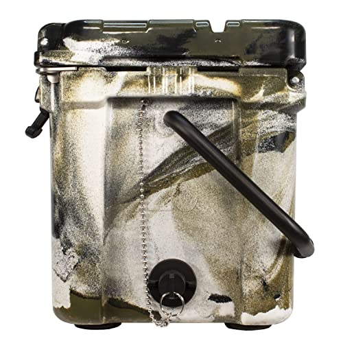 Frosted Frog FF20DC Desert Camo 20 Quart Ice Chest Heavy Duty High Performance Roto-Molded Commercial Grade Insulated Cooler thumb #2