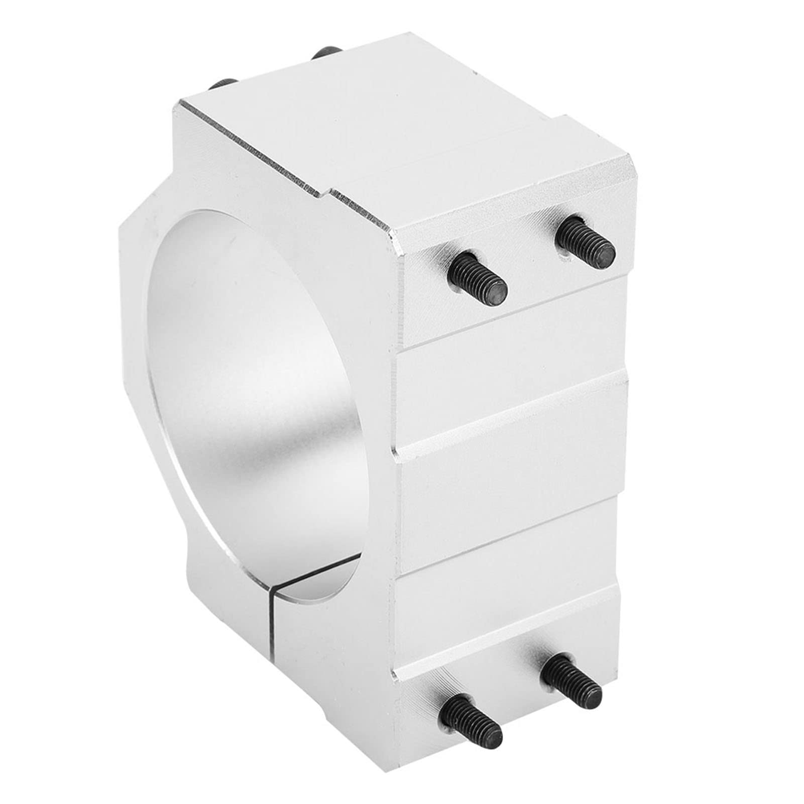 Support de Base de Montage de Moteur de Broche Compact 80 mm Haute Précision pour CNC et Travail des Métaux