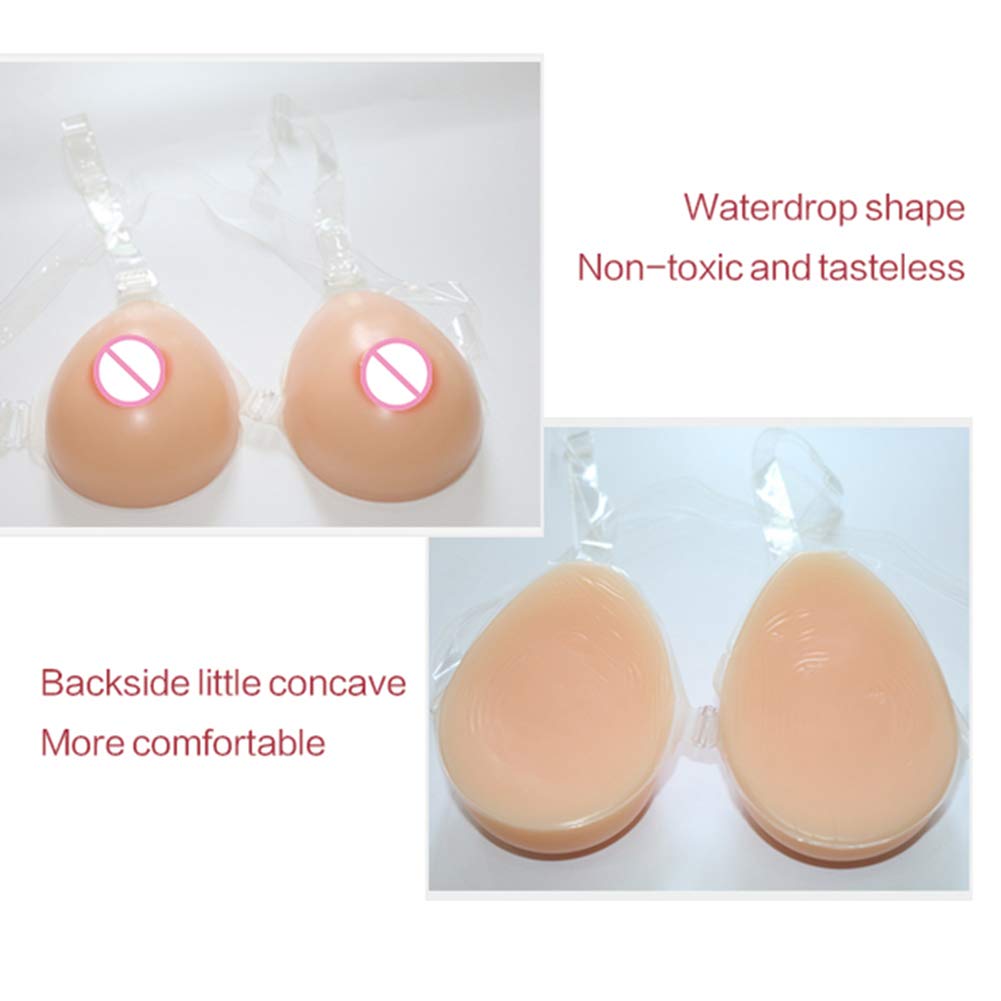 Formas de pecho de silicona realistas para mastectomía, travestismo y uso transgénero, suave, completo y cómodo