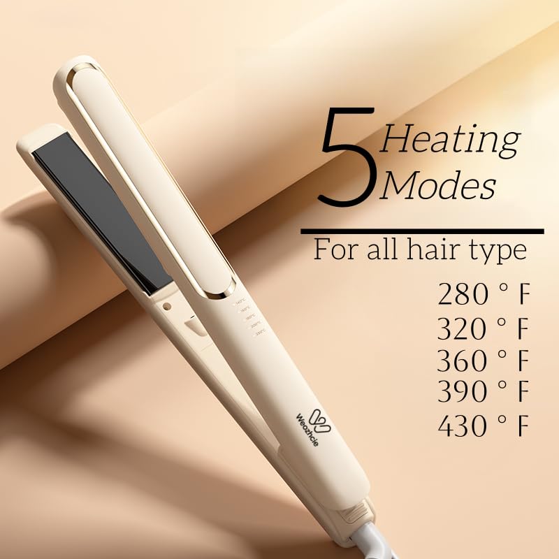 Plancha para cabello 3 en 1 con 5 temperaturas y voltaje dual miniatura 3