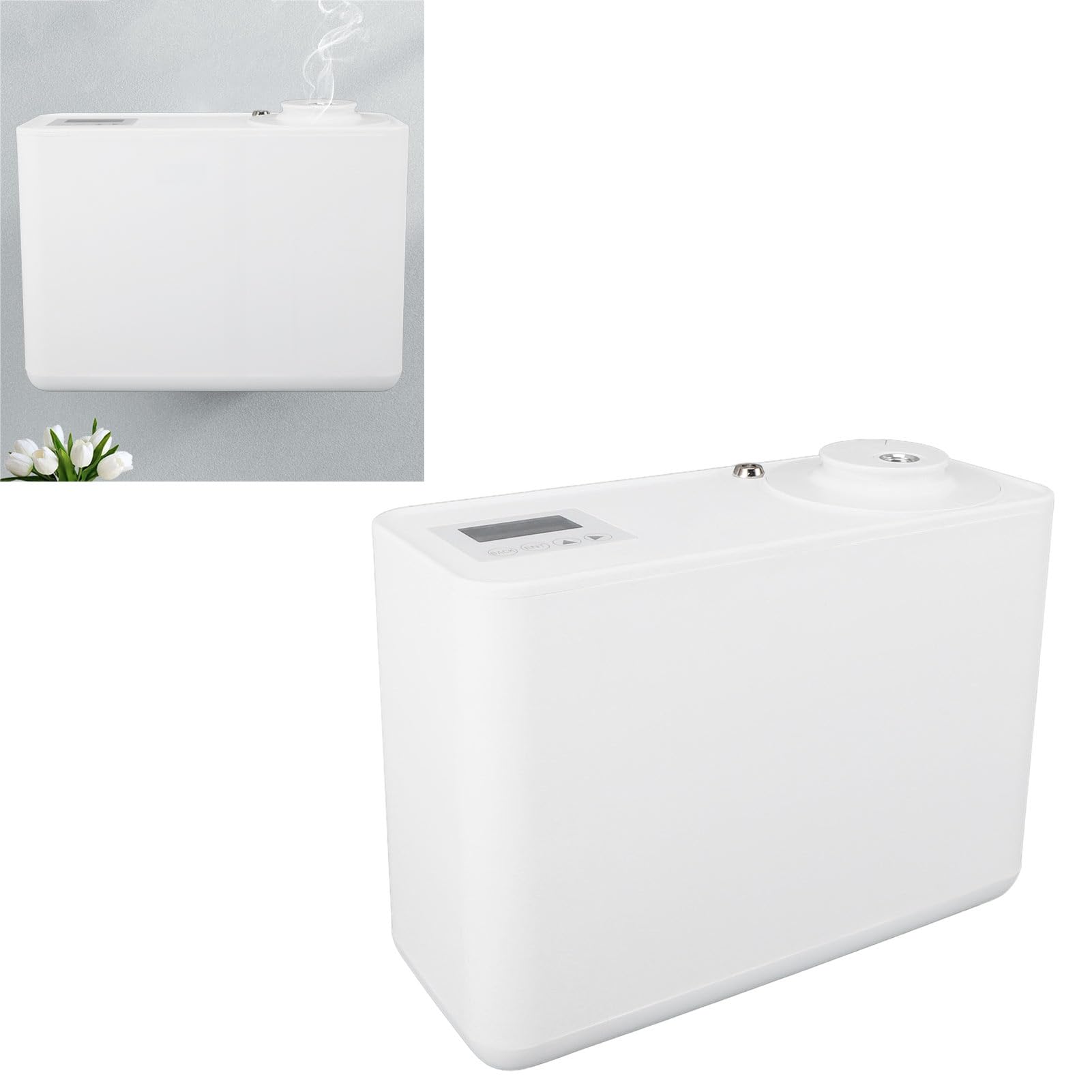 Diffusore di Oli Essenziali, Umidificatore di Oli Profumati per Aromaterapia, Macchina per L'aria Profumata Intelligente Diffusore di Oli Essenziali per Aromaterapia Commerciale(Spina europea)