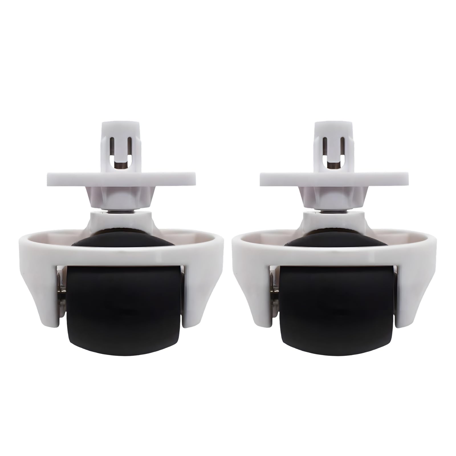 HZBB 2 Pieces Robotic Device Accessories Rotating Casters Featuring Quick Setup Denial Tools Required Wheel