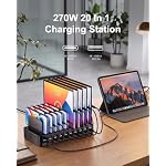20-Port 270W Charging Station for Multiple Devices with 10 Charging Cables - Image 2