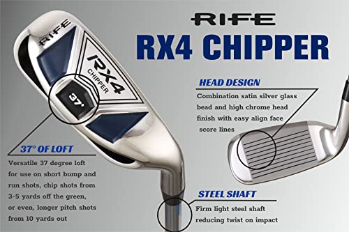 Rife Golf Right Handed RX4 Chipper 37° Save Easy Strokes (Right, 35) - Image 7