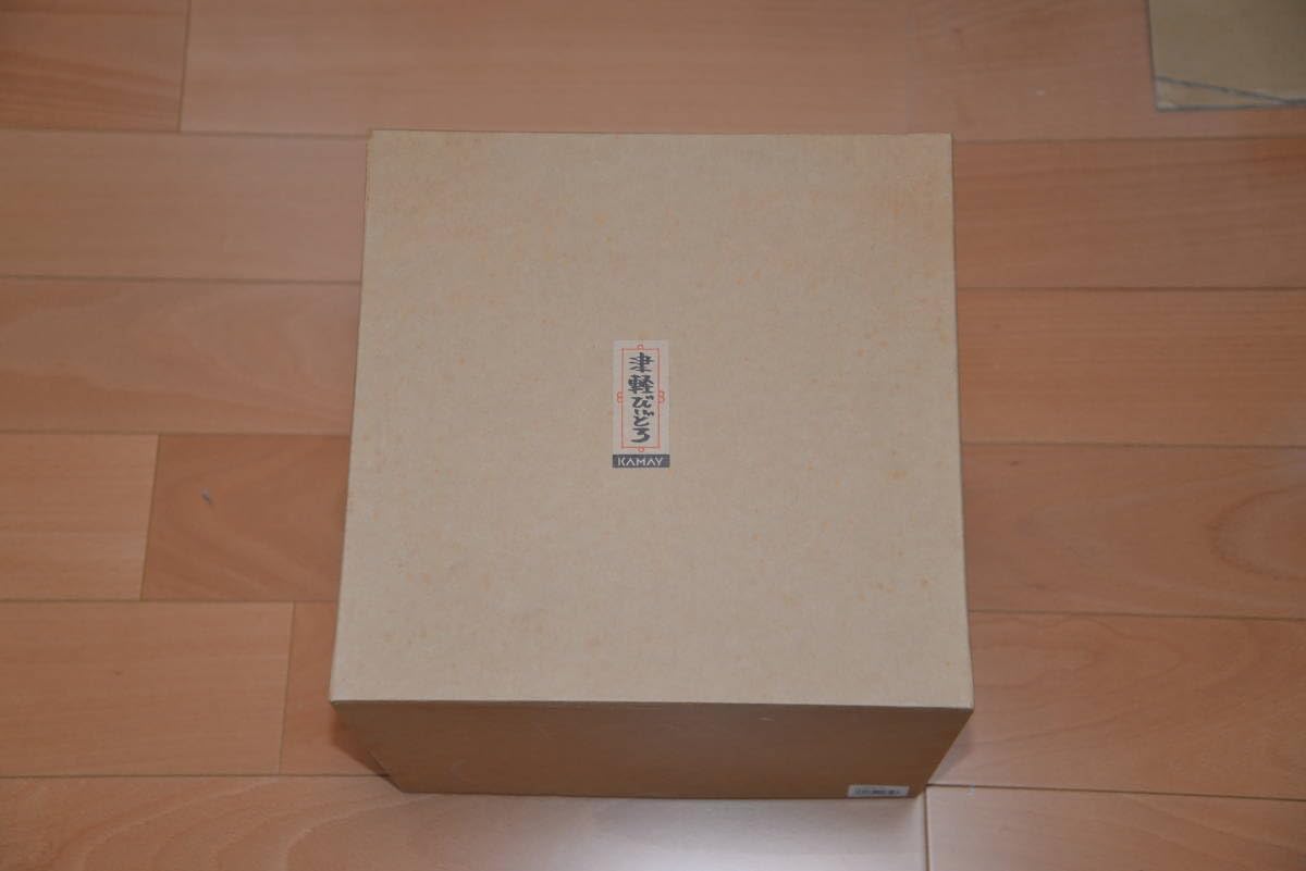 津軽びいどろ 陸奥湾 ワインクーラー 箱付き 秋村実 北洋ガラス