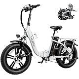 Heybike Ranger Electric Bike for Adults Foldable 20" x 4.0 Fat Tire Step-Thru Electric Bicycle with