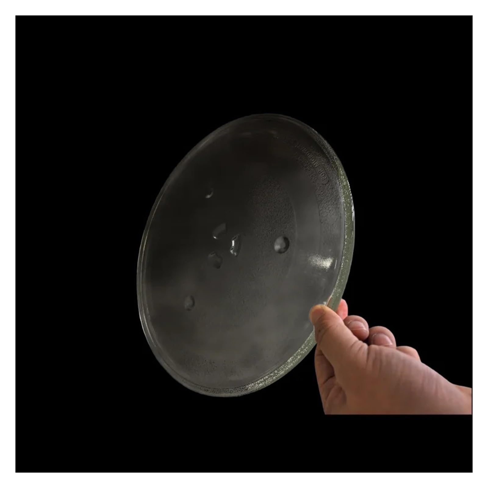Piatto da forno a microonde, diametro 28,8 cm, piatto in vetro