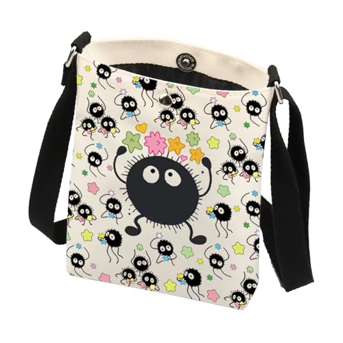 XYANFA Anime Inspired Crossbody Bag Cartoon Movie Fans Gift Japanese Anime Lovers Crossbody Bag3