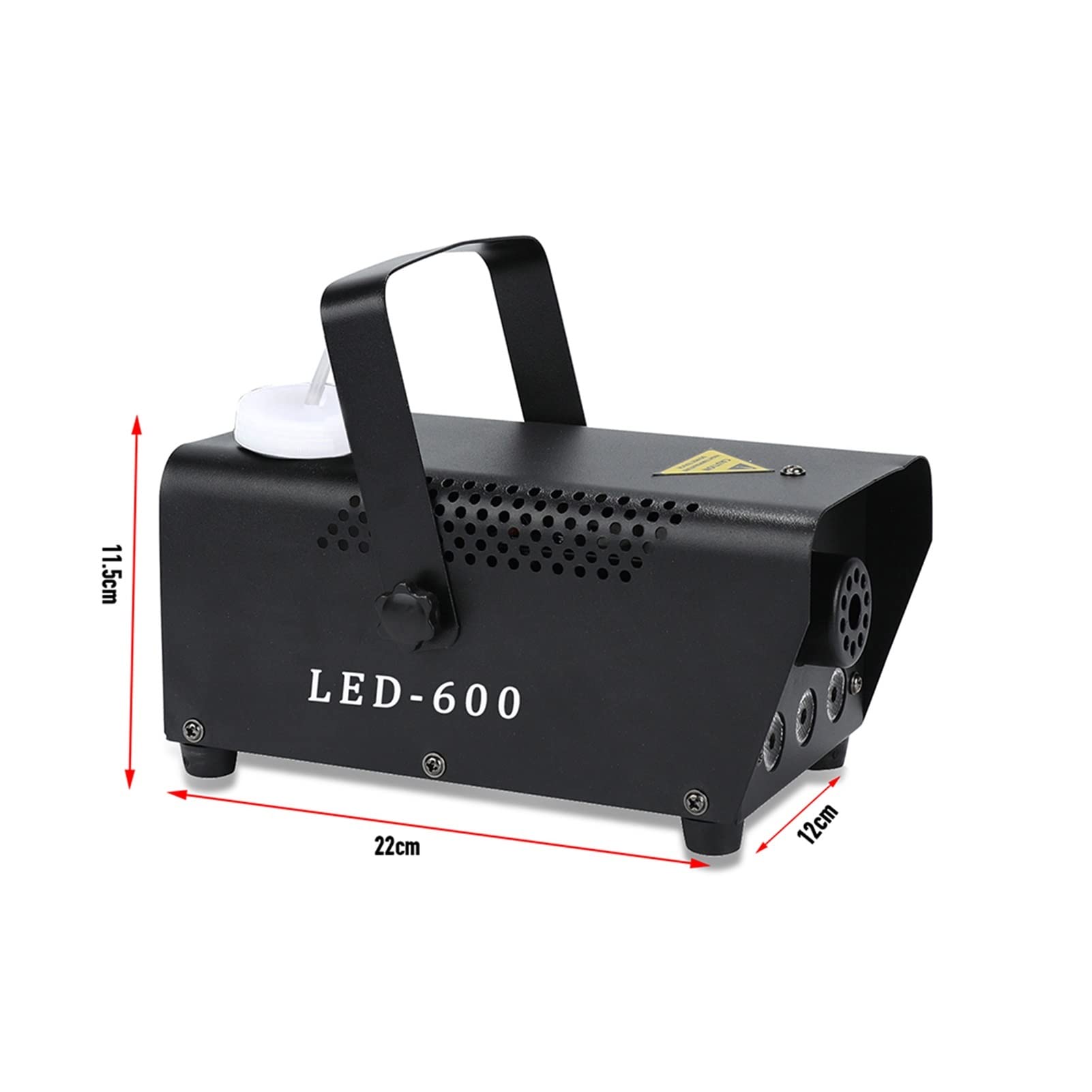 Macchina Della Nebbia Macchina for fumo della macchina della nebbia di Natale LED-600 RGB Fogger remoto. DJ Disco. Casa Party Wedding Fumo Projetor for matrimonio Halloween attrezzatura per la produzi