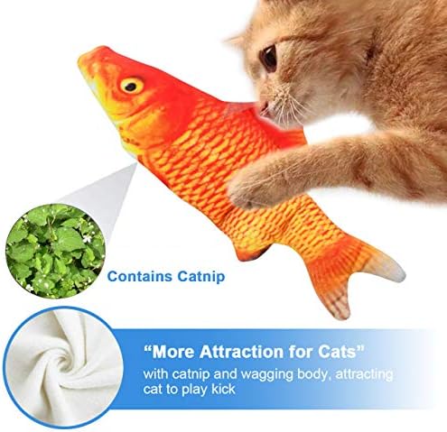 moving fish screen for cats