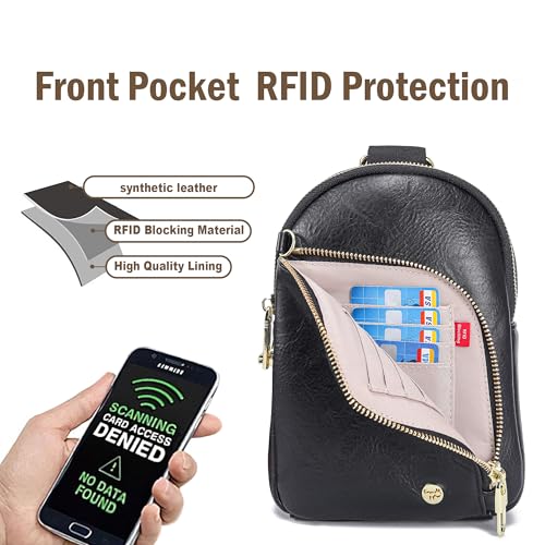 INICAT RFID Blocking Sling Bag