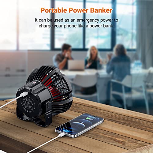 Portable-Fan-Camping-Fan-for-Tents-30-Hours-Work-time-Camping-Lantern-Desk-Fan-with-Power-Bank-Clip-and-Remote-Rechargeable-Fan-for-Hiking-BBQ-Garden-Bedroom-Office-Hurricane Portable-Fan-Camping-Fan-for-Tents-30-Hours-Work-time-Camping-Lantern-Desk-Fan-with-Power-Bank-Clip-and-Remote-Rechargeable-Fan-for-Hiking-BBQ-Garden-Bedroom-Office-Hurricane