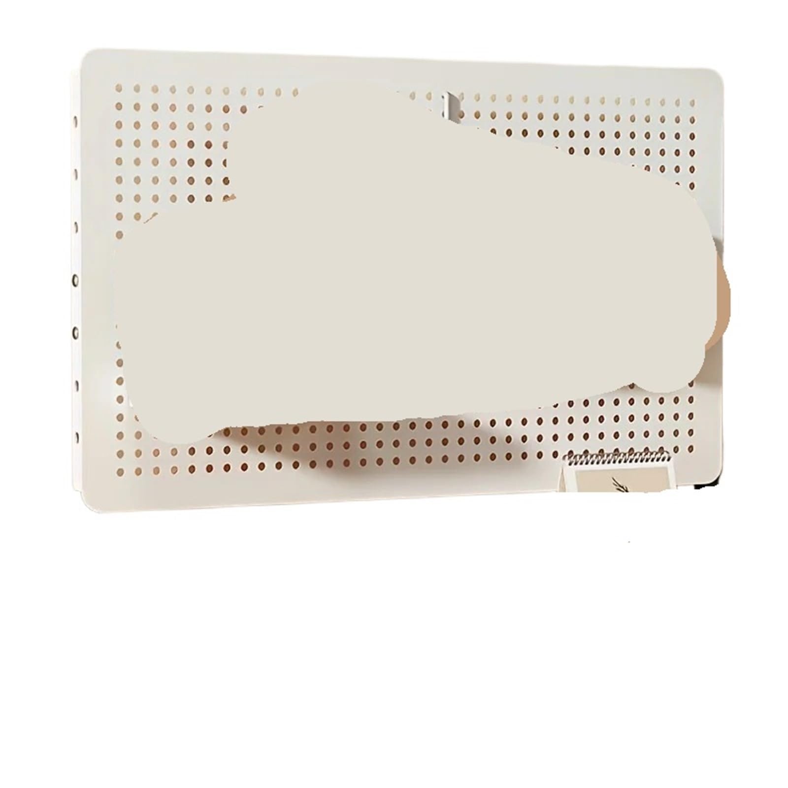 RUWLFE Desktop Organizer, DIY Pegboard Combination Kit, Desk Drawer for Wall Organizer