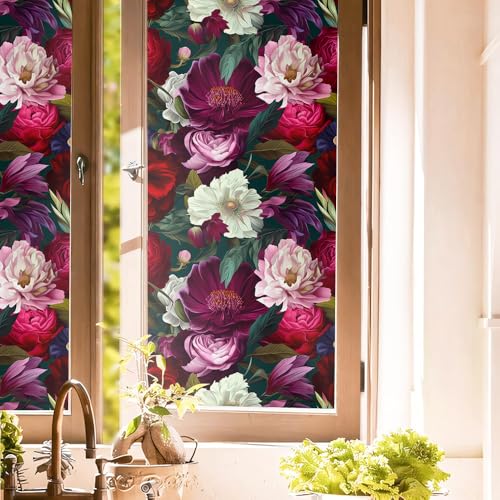 Vinilo decorativo para ventana 40x300 cm púrpura rosa